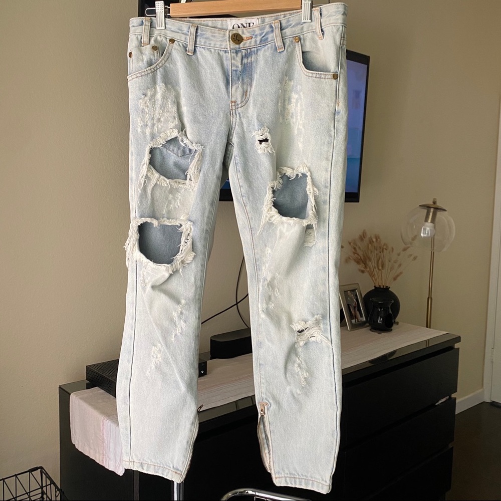 One by One Teaspoon Jeans